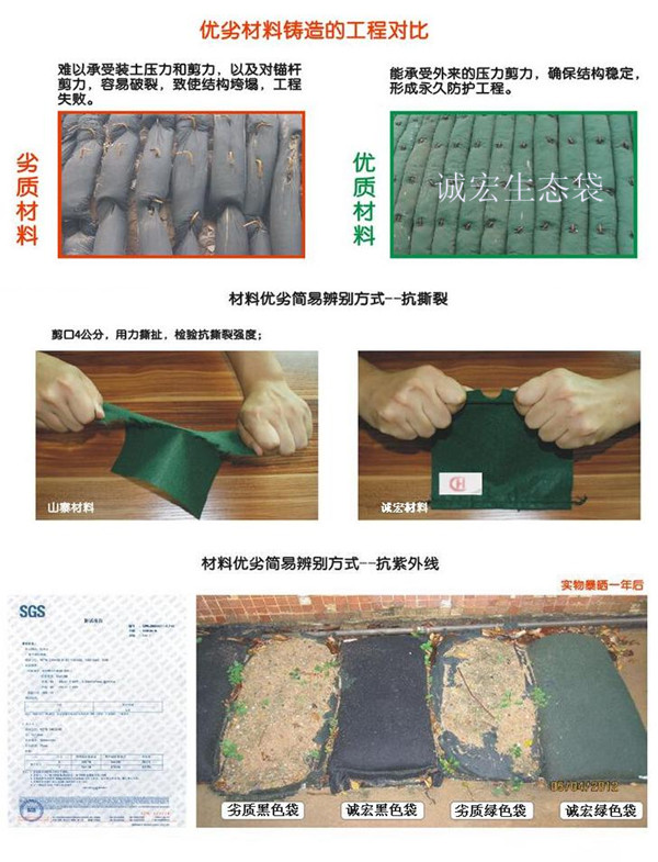 如何選用護坡（過濾棉袋）